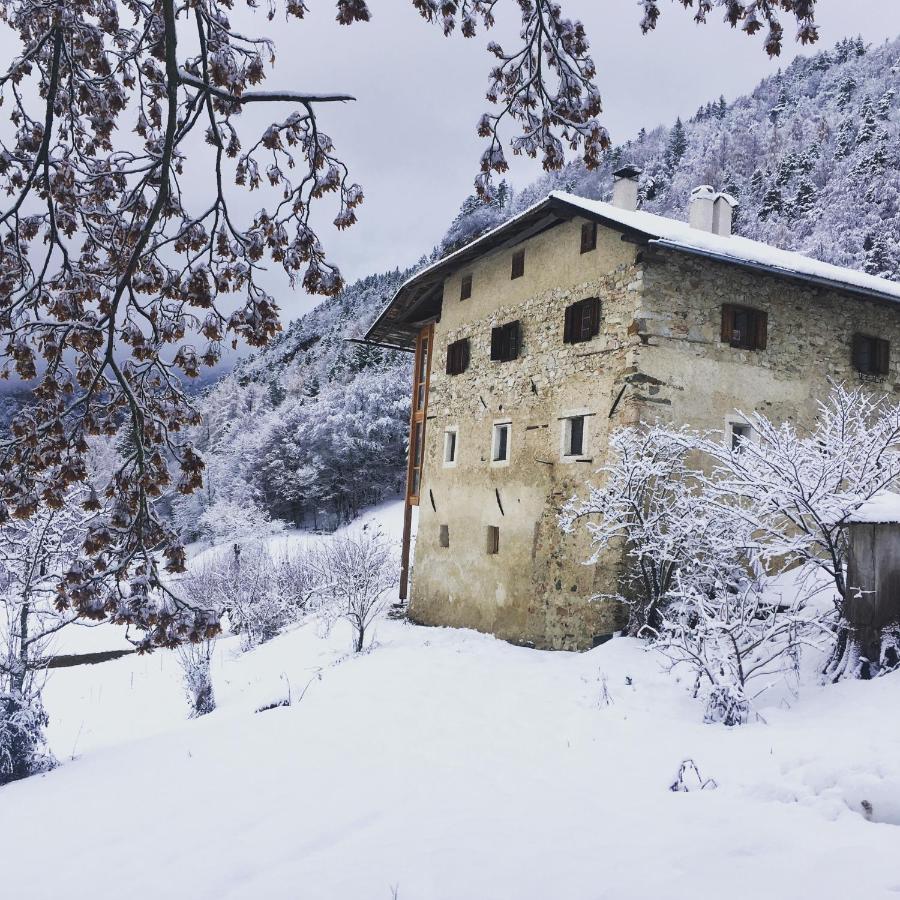 شقة Bauernhof Hof Unternberg Magre all' Adige المظهر الخارجي الصورة